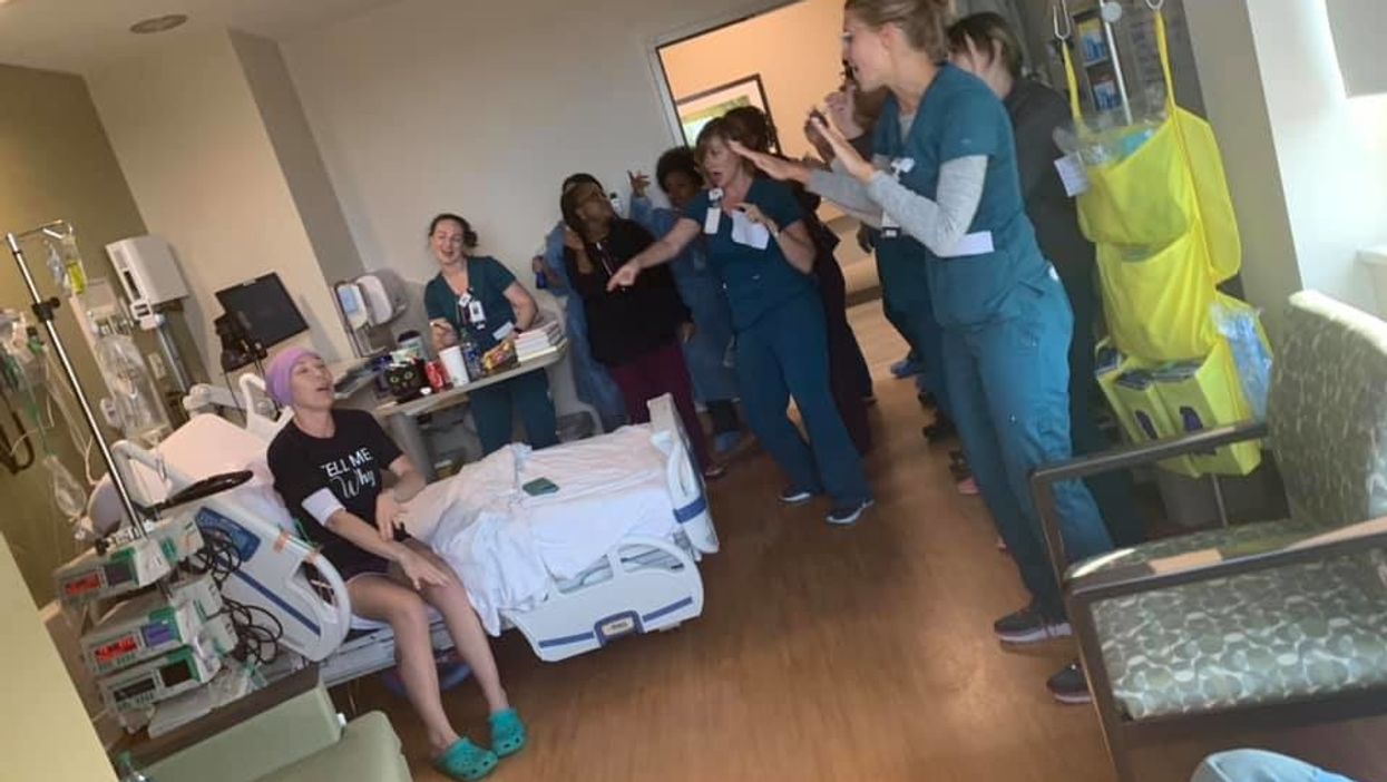 Nurses give Backstreet Boys-themed performance for cancer patient forced to miss Atlanta concert