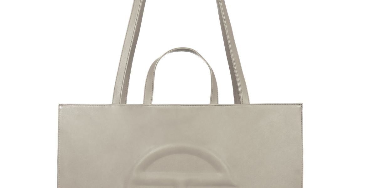 Large Grey Shopping Bag