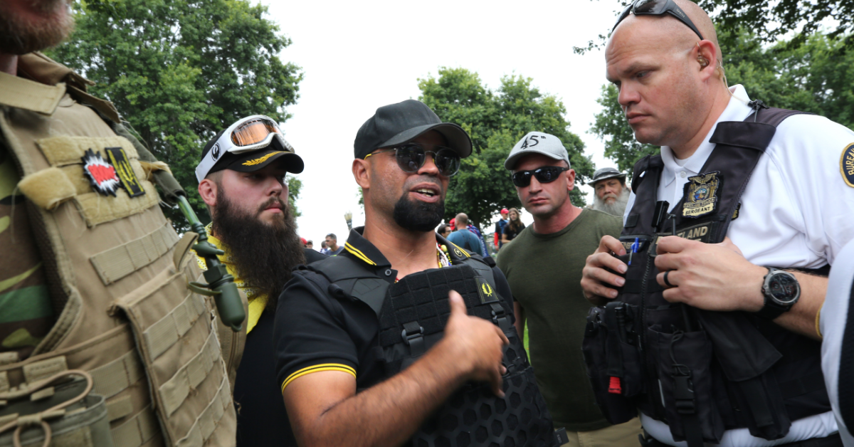 The Leader Of The Proud Boys Admits The Purpose For Their Rallies Is To Waste Money