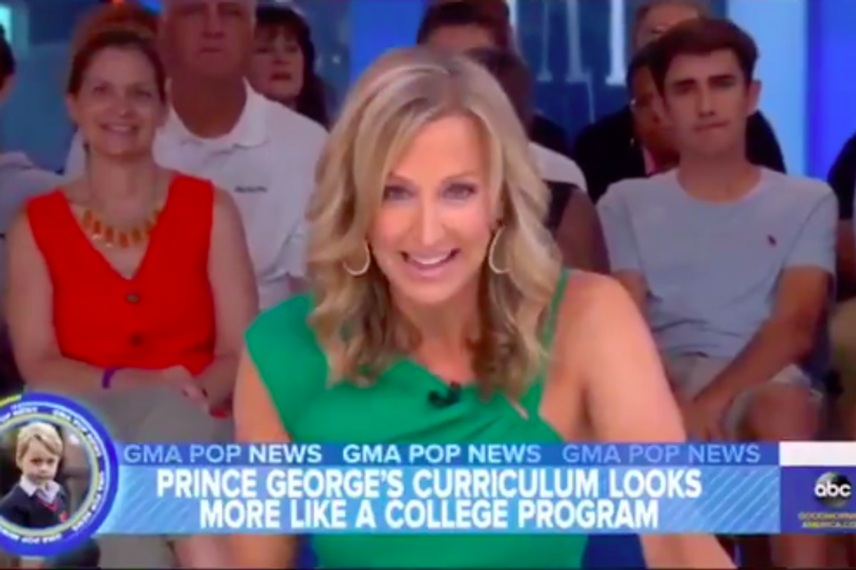 GMA's Lara Spencer Laughs At 6-Year-Old Boy Who Likes Ballet Because She's Terrible