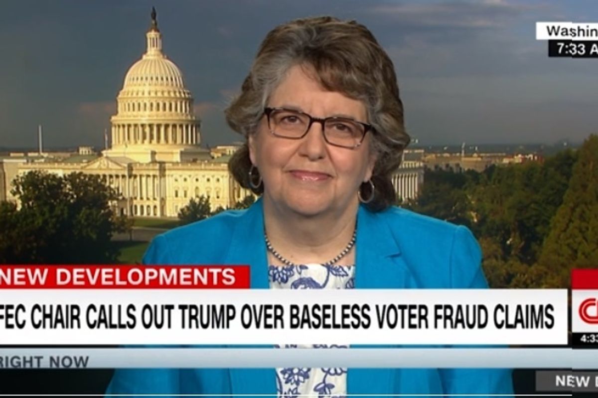 FEC Head Tells Trump To Knock Off The 'Voter Fraud' Bullsh*t