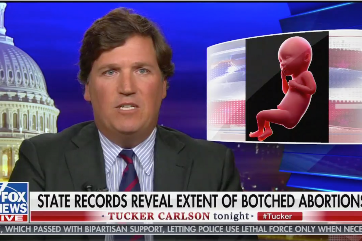 Tucker Carlson Returns With Fewer Advertisers And More Evil Abortion Lies!