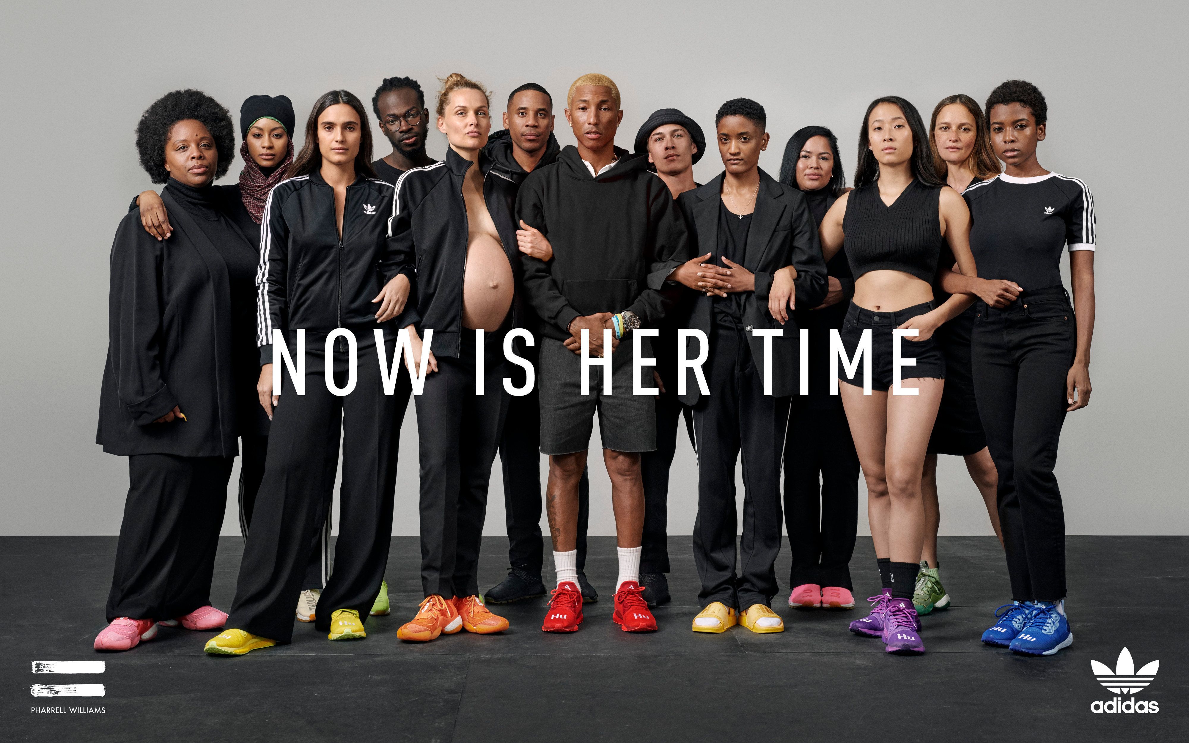 Adidas and Pharrell Share 'Now Is Her 
