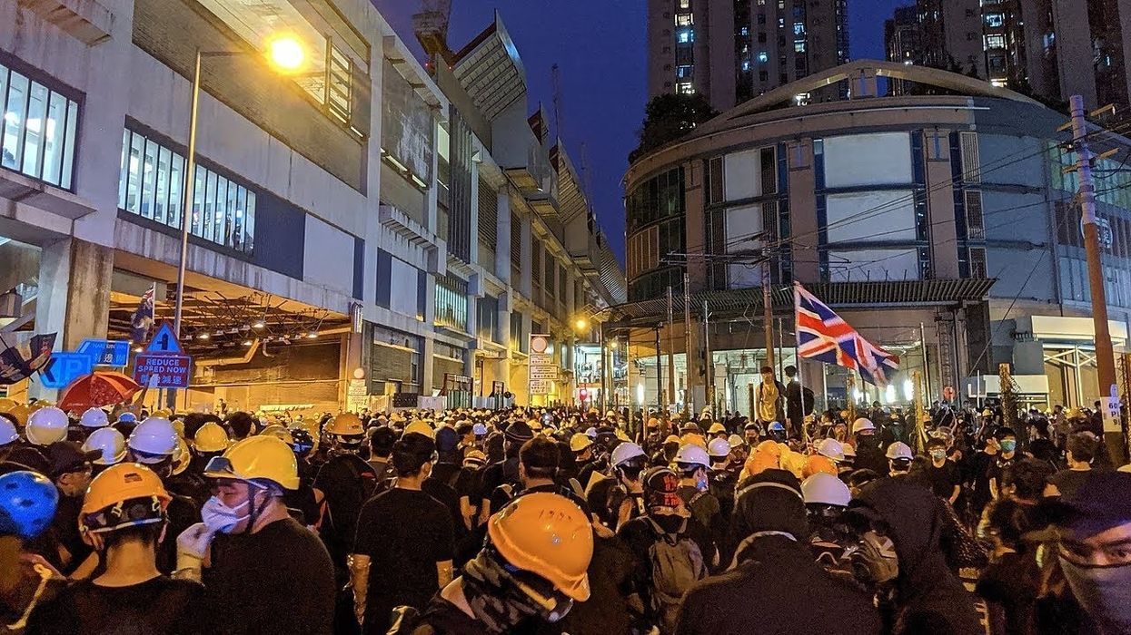 A tale of two protests: Hong Kong vs. Portland