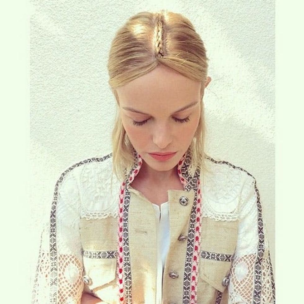 How To Diy Kate Bosworth S Coachella Braid Brit Co