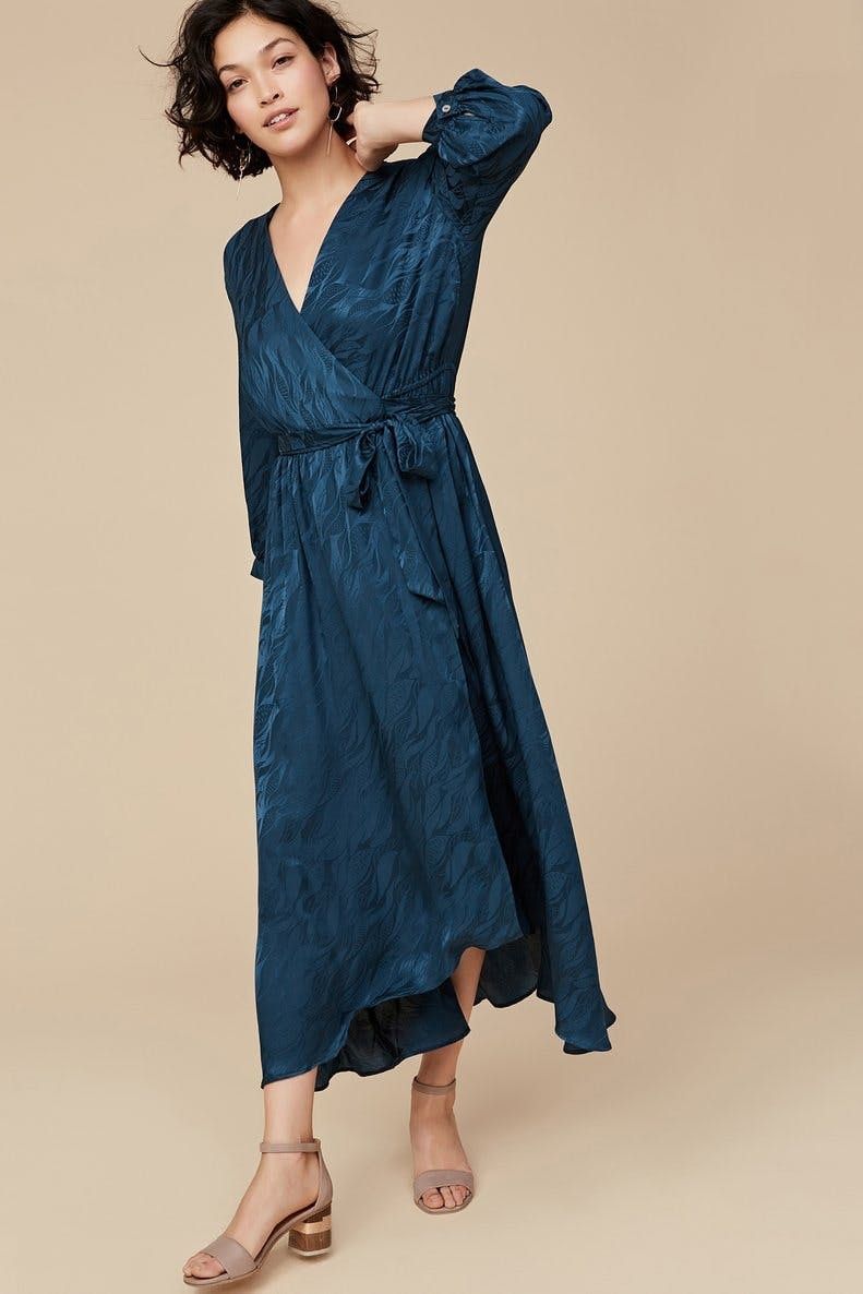 amour vert wrap dress