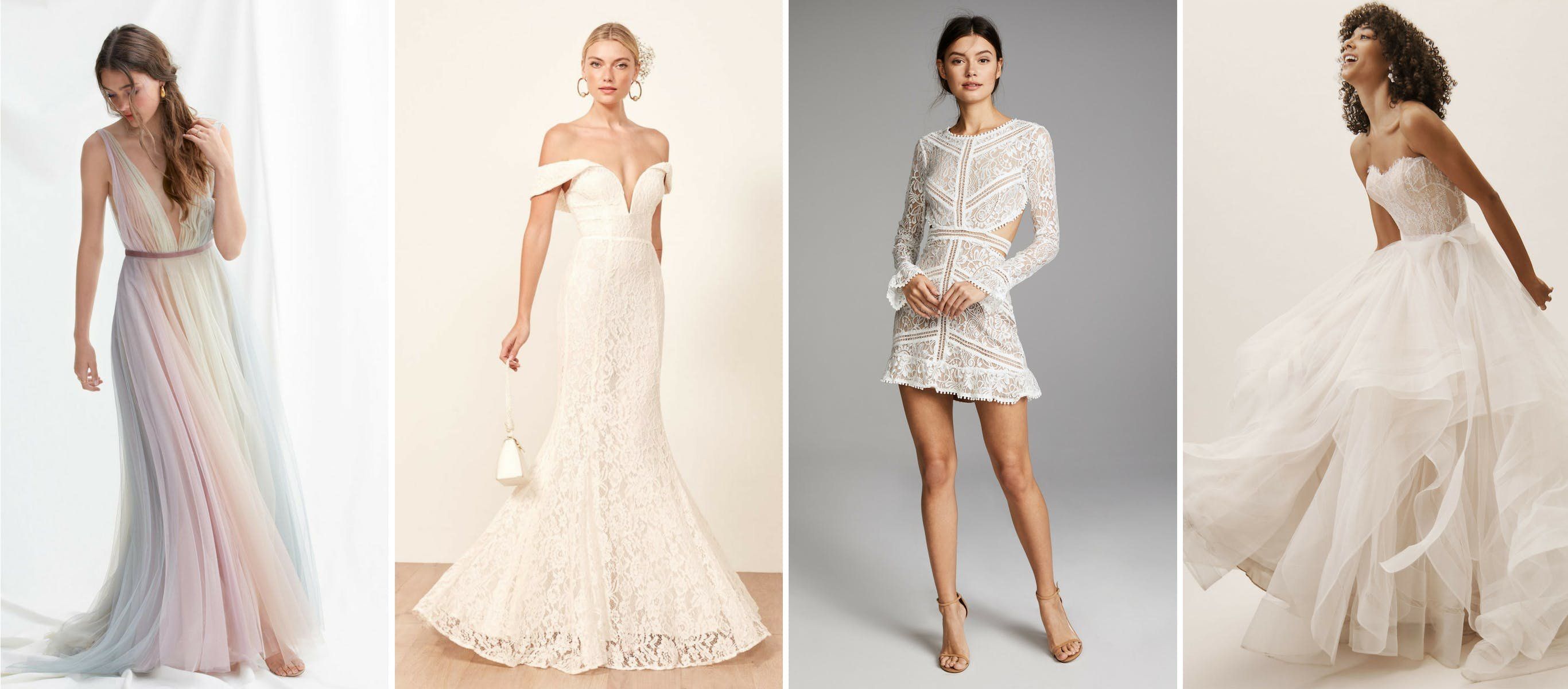14 Under-$1000 Wedding Dresses for Flat 