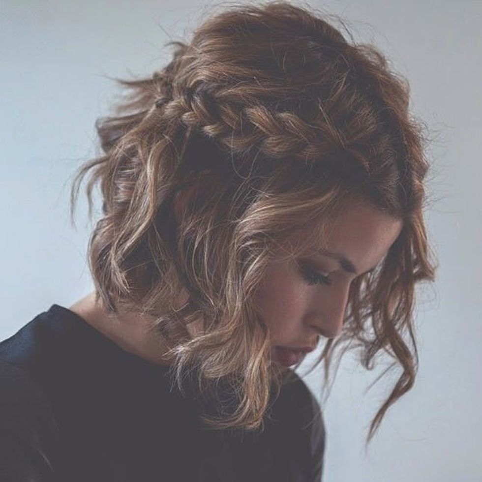 11 Half Up Half Down Hairstyles To Try This Spring Brit Co