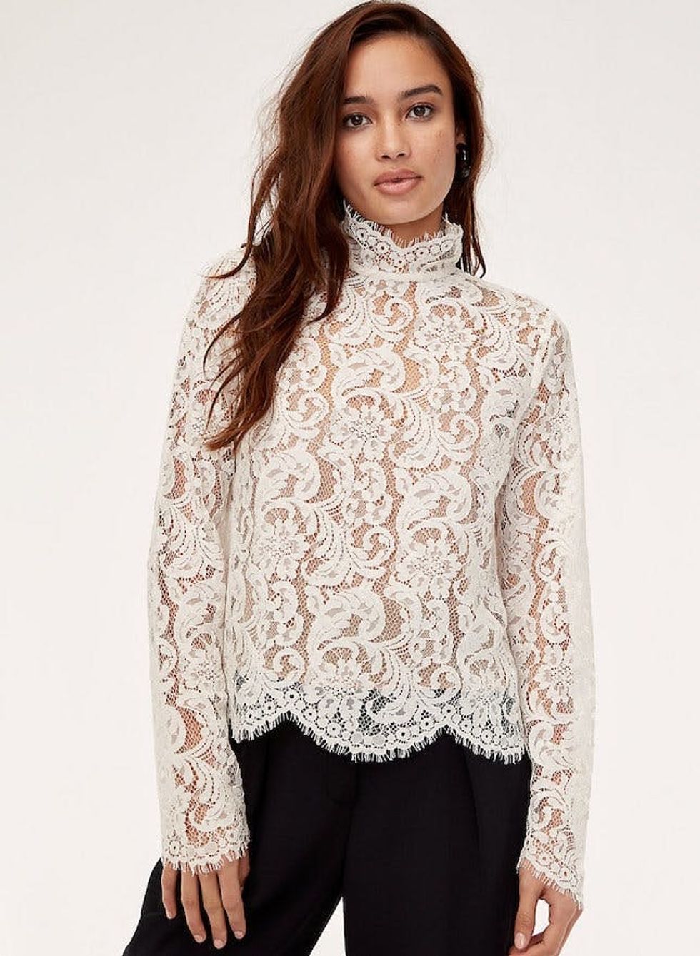 19 GoingOut Tops That Flatter FlatChested Gals Brit + Co