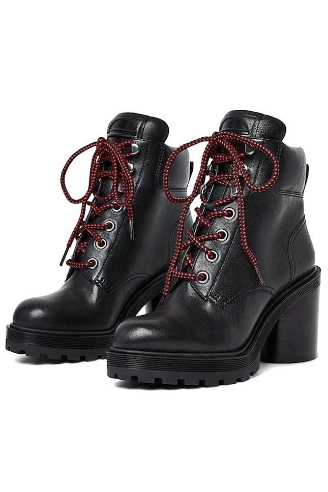 marc fisher waren lace up boots