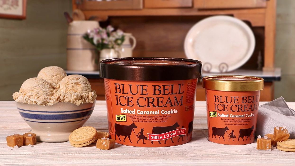 Blue Bell announces new Salted Caramel Cookie ice cream flavor