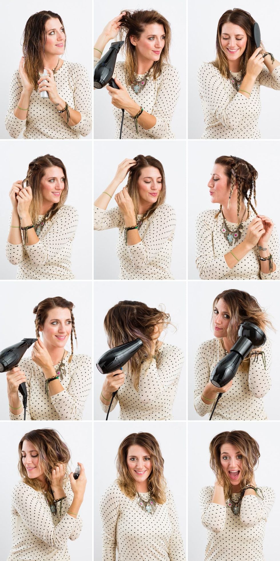 3 Ways To Master Waves With Your Blow Dryer Brit Co