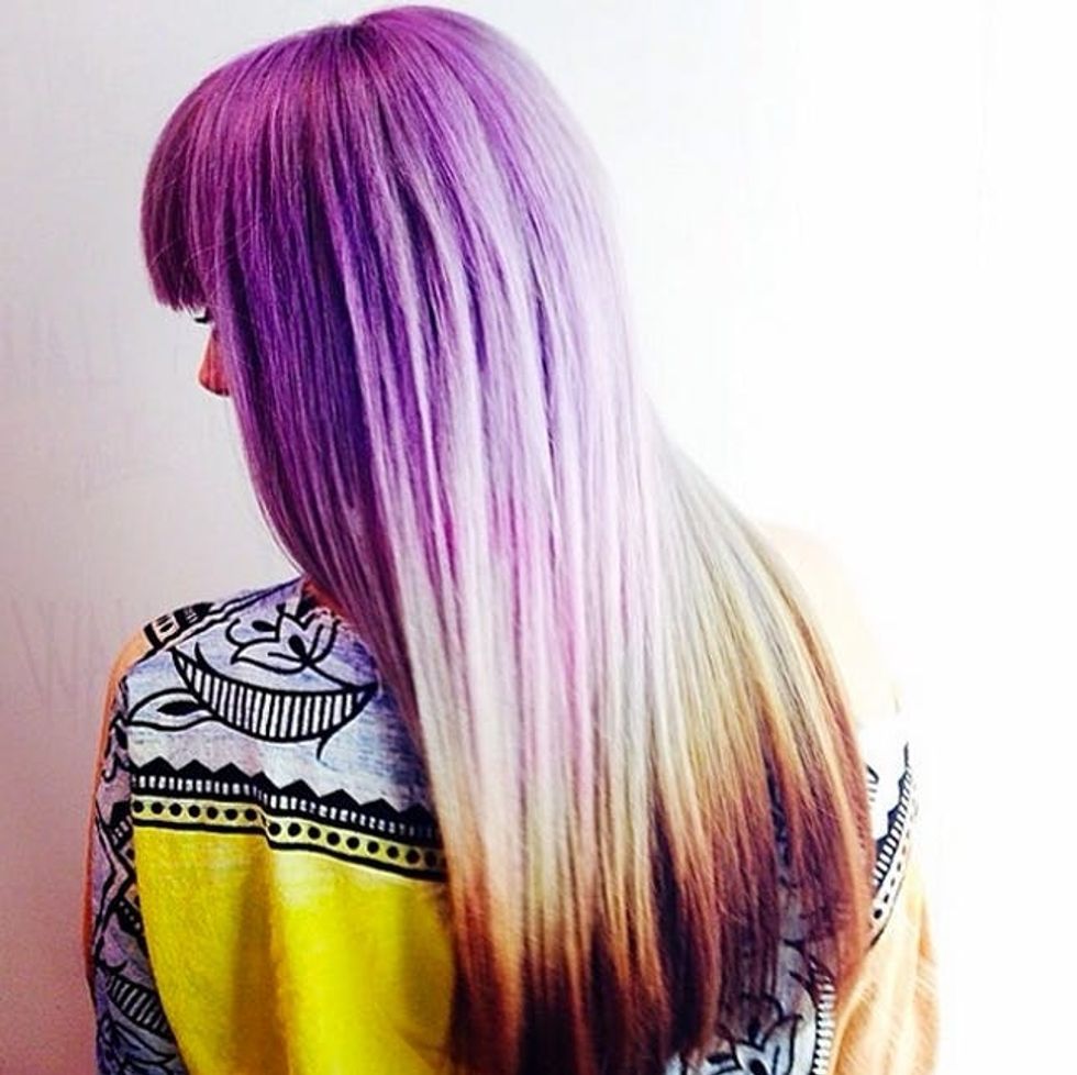 24 Colorful Hairstyles To Inspire Your Next Dye Job Brit Co