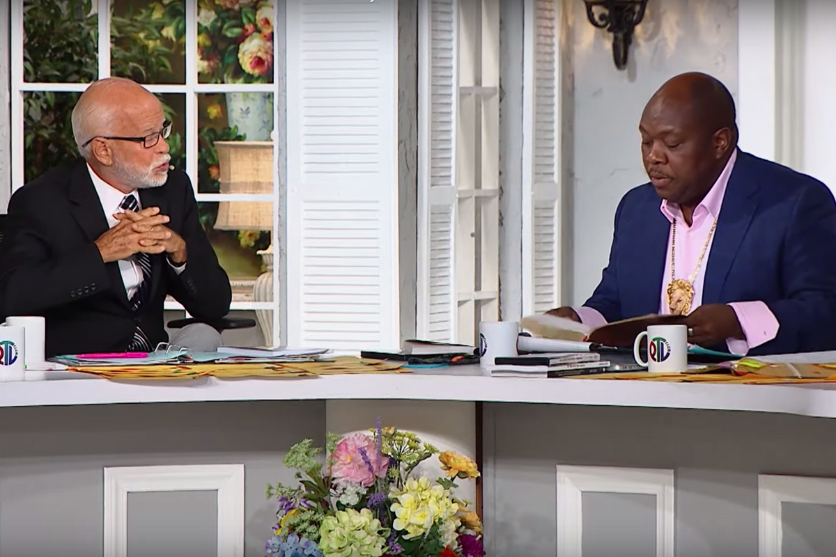 Jim Bakker's Friend Here Had Quite A Vision About Donald Trump As A Bloody Goat!