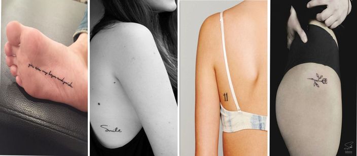 9 Tiny Tattoo Ideas That Ll Stay Hidden Brit Co