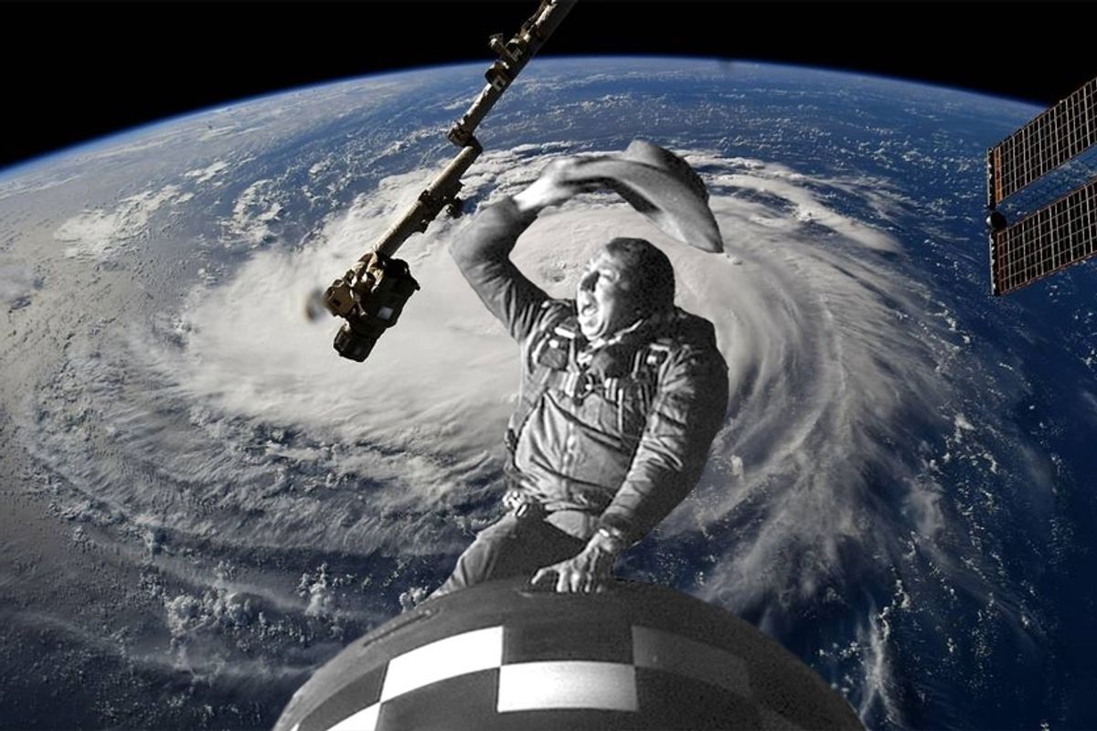 Stable Genius Gonna Nuke Hurricanes With Literally Invisible F35 Airplanes, It's Just Science