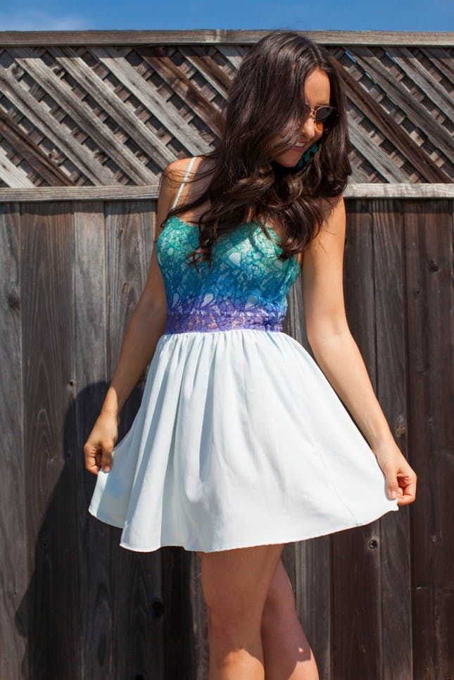 ombre sundress