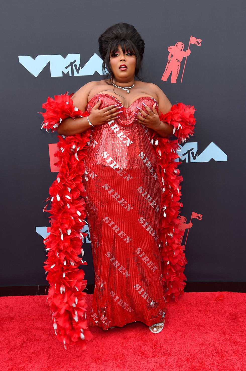 Lizzo Wears Custom Moschino at the 2019 MTV VMAs - PAPER Magazine