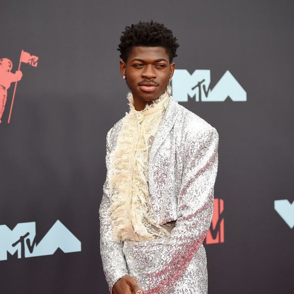 Lil Nas X Cosplays as Prince in Frills and Sequins