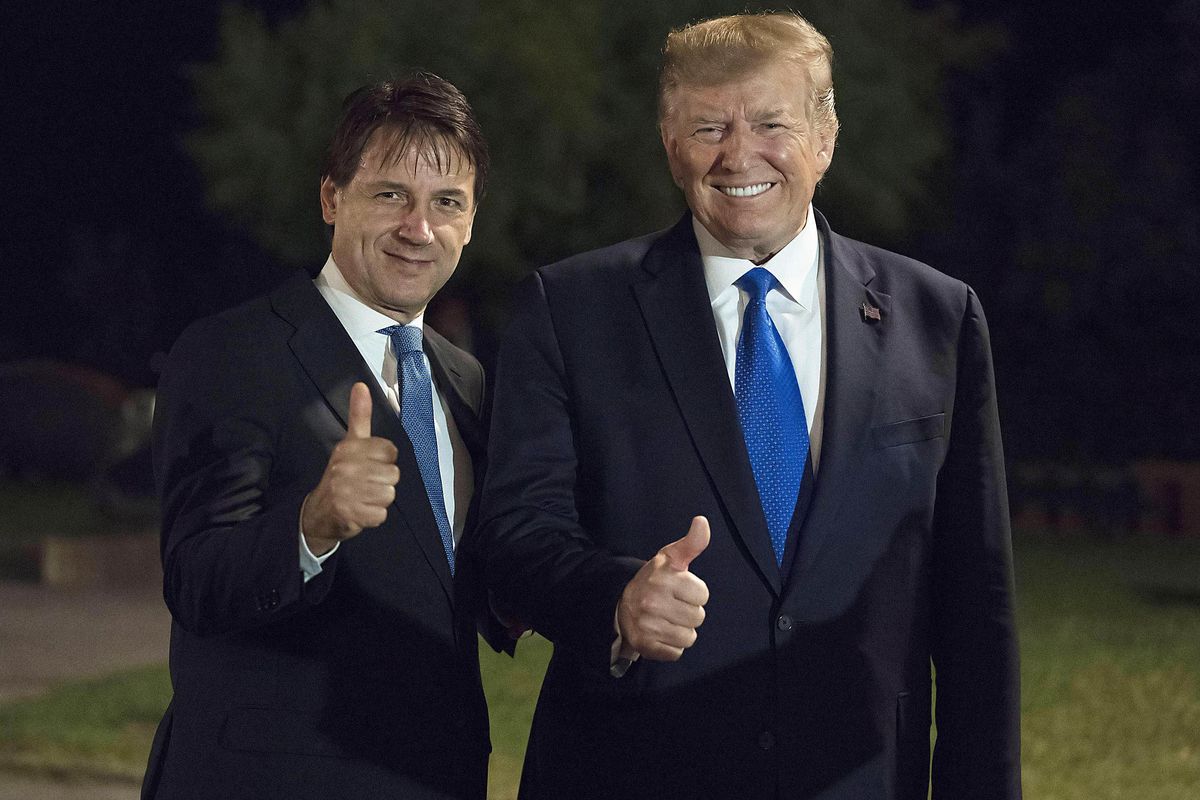 Trump appoggia Conte a sorpresa e mette in imbarazzo il Pd