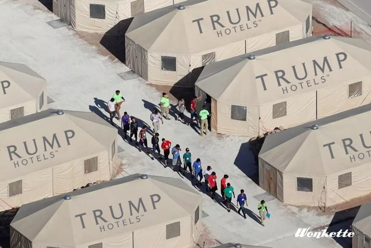 States Sue To Keep Trump From Jailing Babies Forever, Because That's Where We Are As A Nation