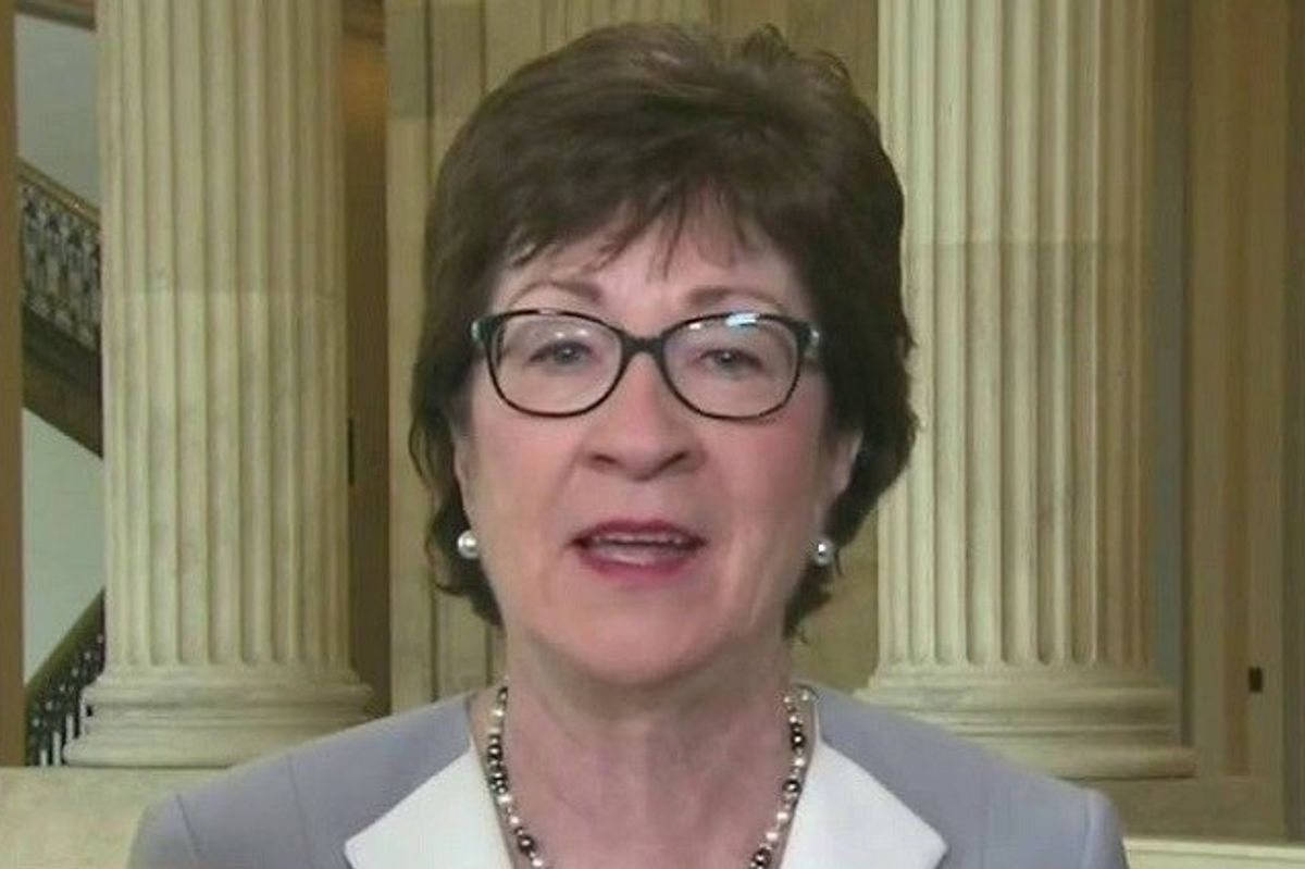Susan Collins 'Sad' Voters Might Punish HER For Impending Loss Of Reproductive Rights, How Rude!