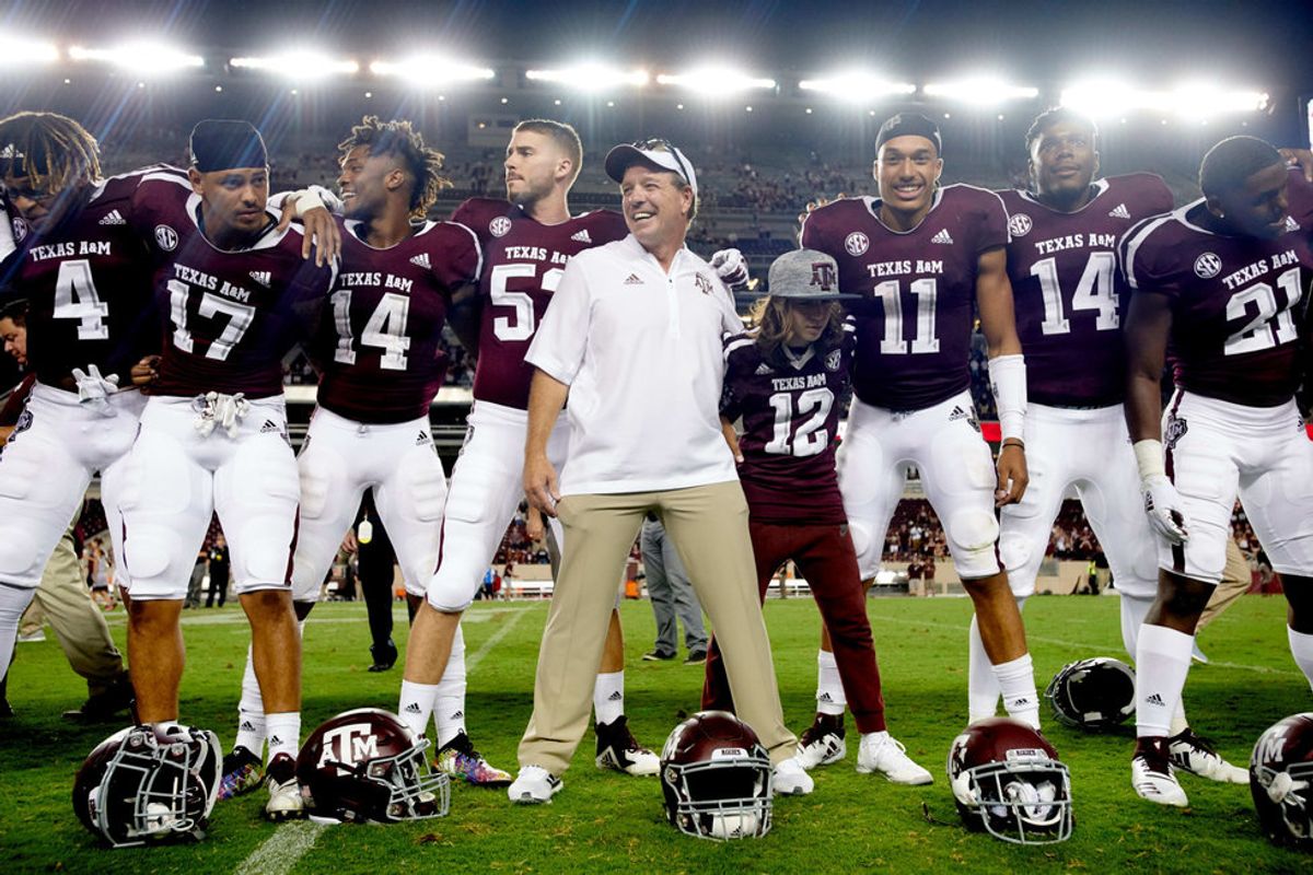 Jimbo Fisher and the Aggies debuted with a win.