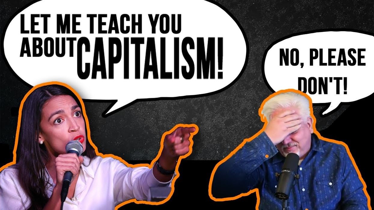 OCASIO-CORTEZ TRIES TO TEACH CAPITALISM: AOC says it's not about free market