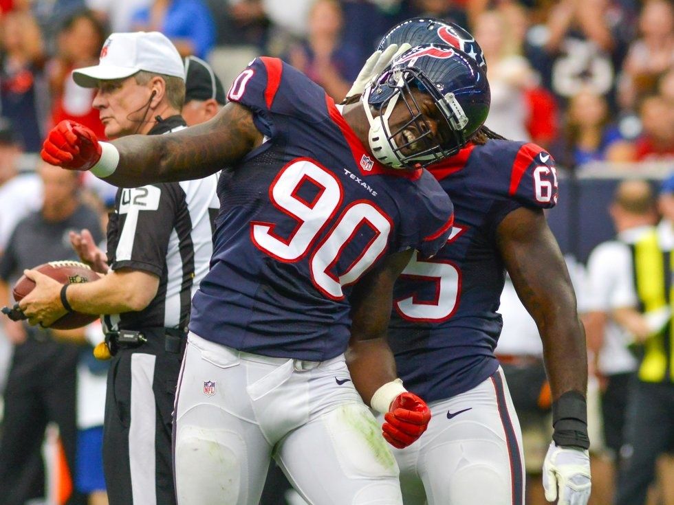 Houston Texans player Jadeveon Clowney