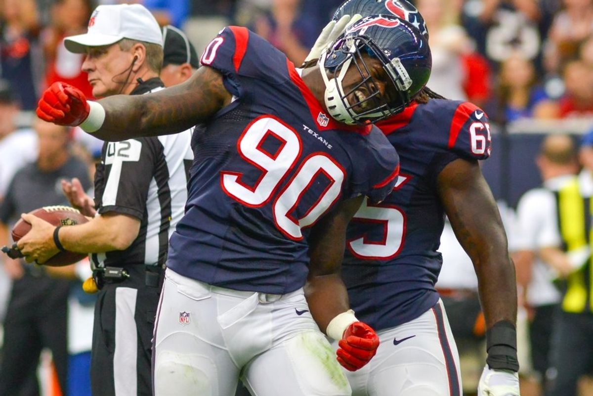 Houston Texans player Jadeveon Clowney