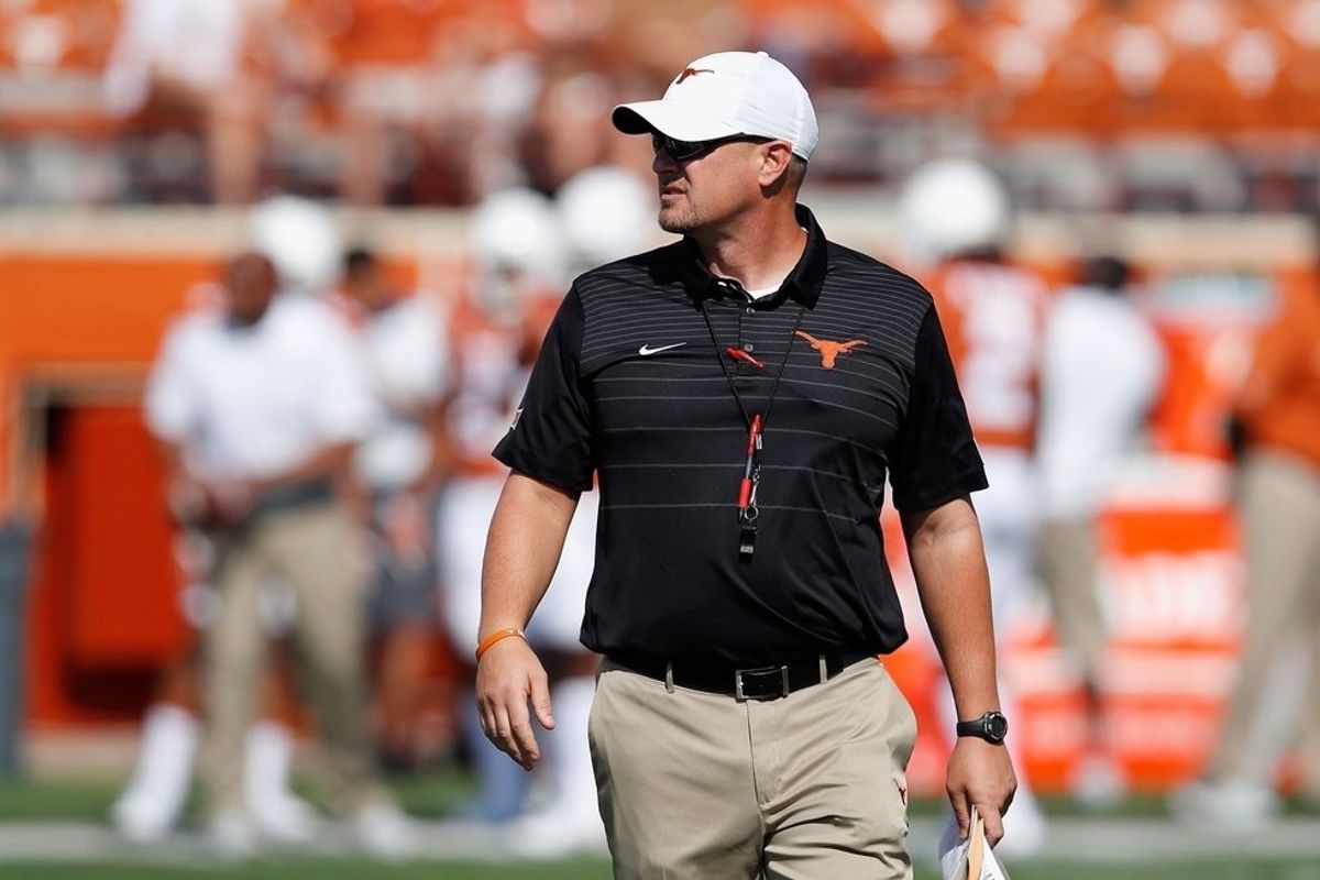 University of Texas football coach Tom Herman
