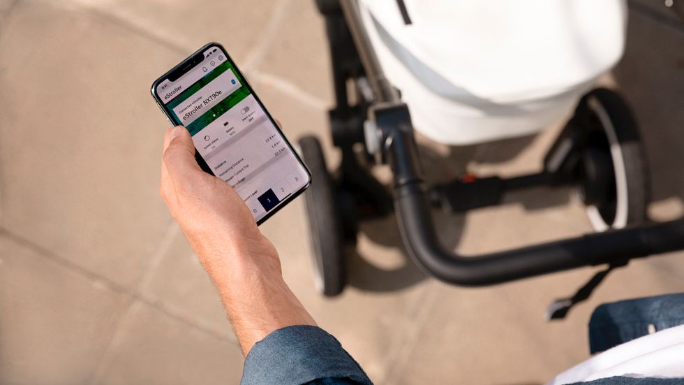 Bosch electric baby stroller