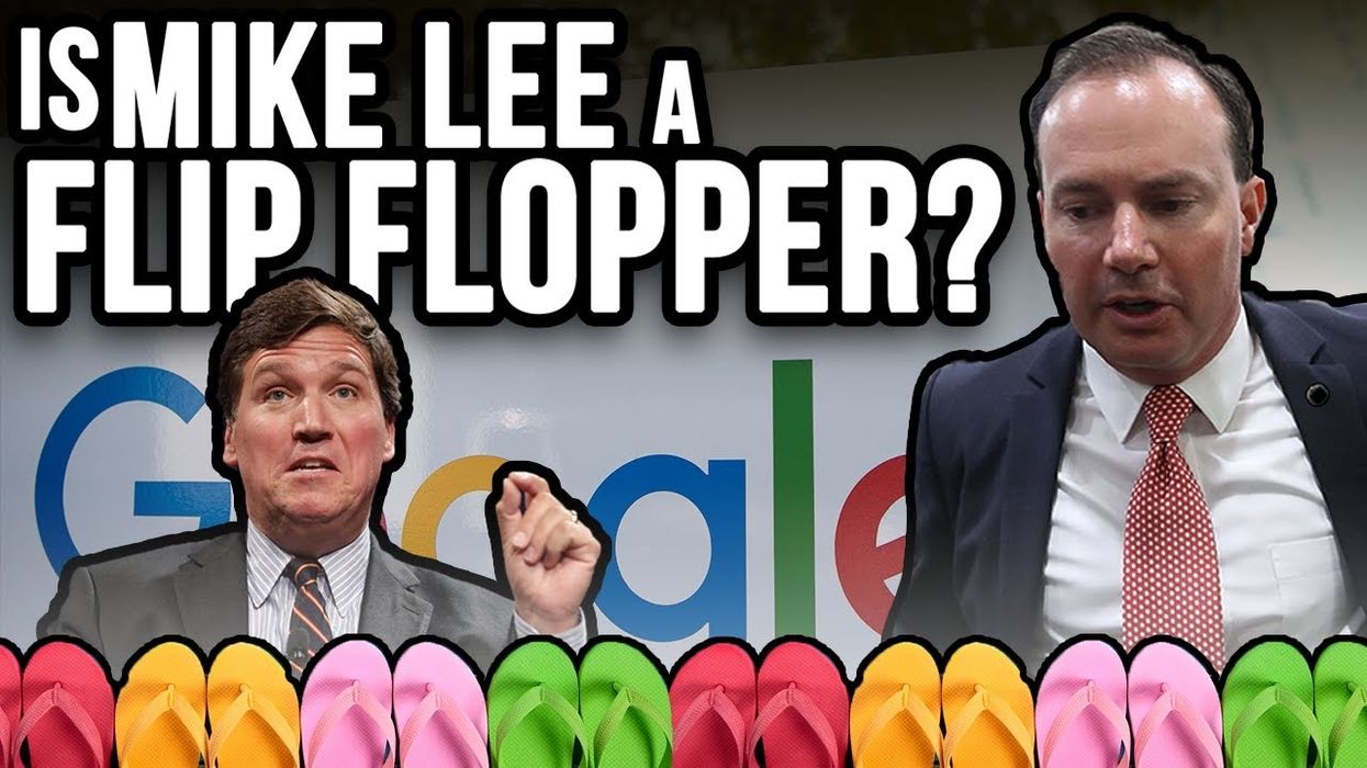 TUCKER CARLSON ATTACKS MIKE LEE: Did the Senator flip on his Google, anti trust opinions?