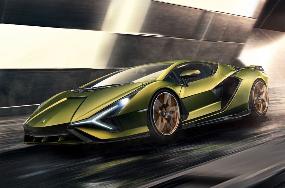 The Lamborghini Sian hybrid