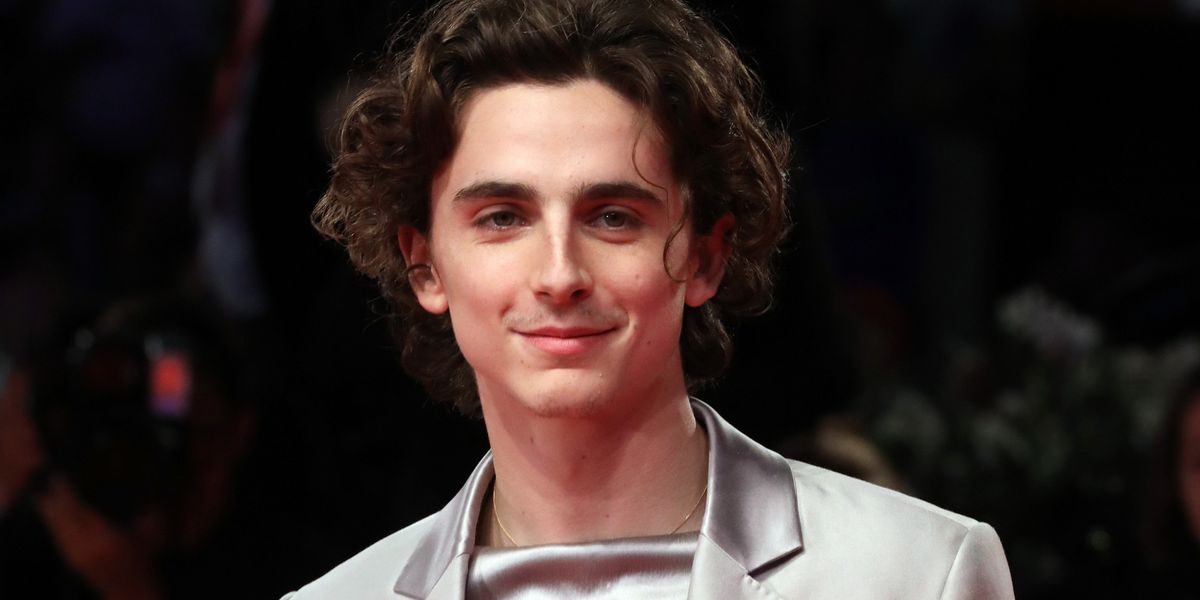Timothee Chalamet's Double-Belted Ivory Tuxedo Wins Venice - PAPER