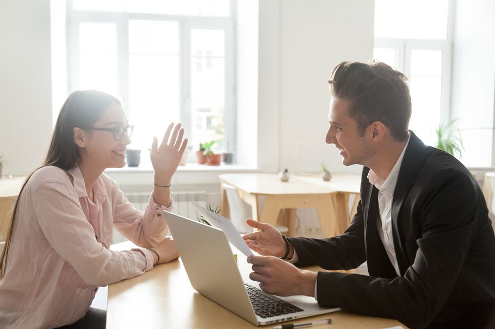 Job seeker connects with employer with their executive resume