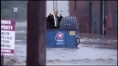 The Category Five Storm Is IN TRUMP'S BRAIN!