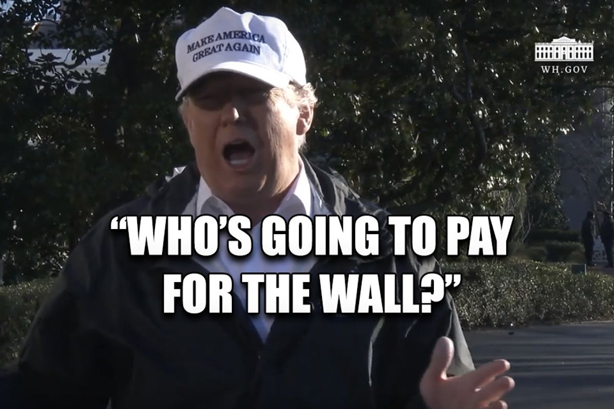Stolen Valor. Wait, No. Stolen WALL. Wonkagenda For Wed., Sept. 4, 2019