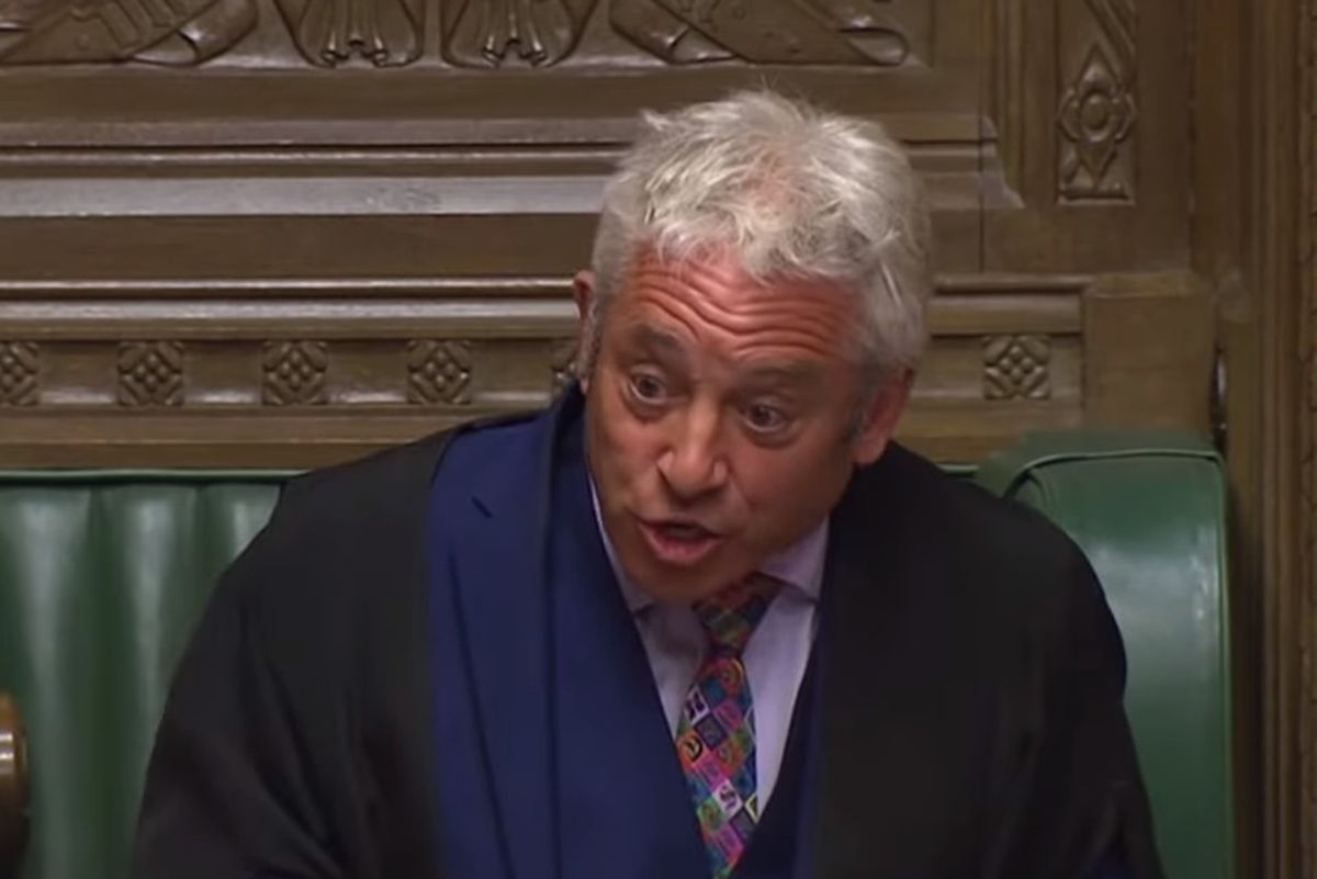 Parliament Speaker Borrows Obama's Time Machine To Englishly Channel Dead Breitbart