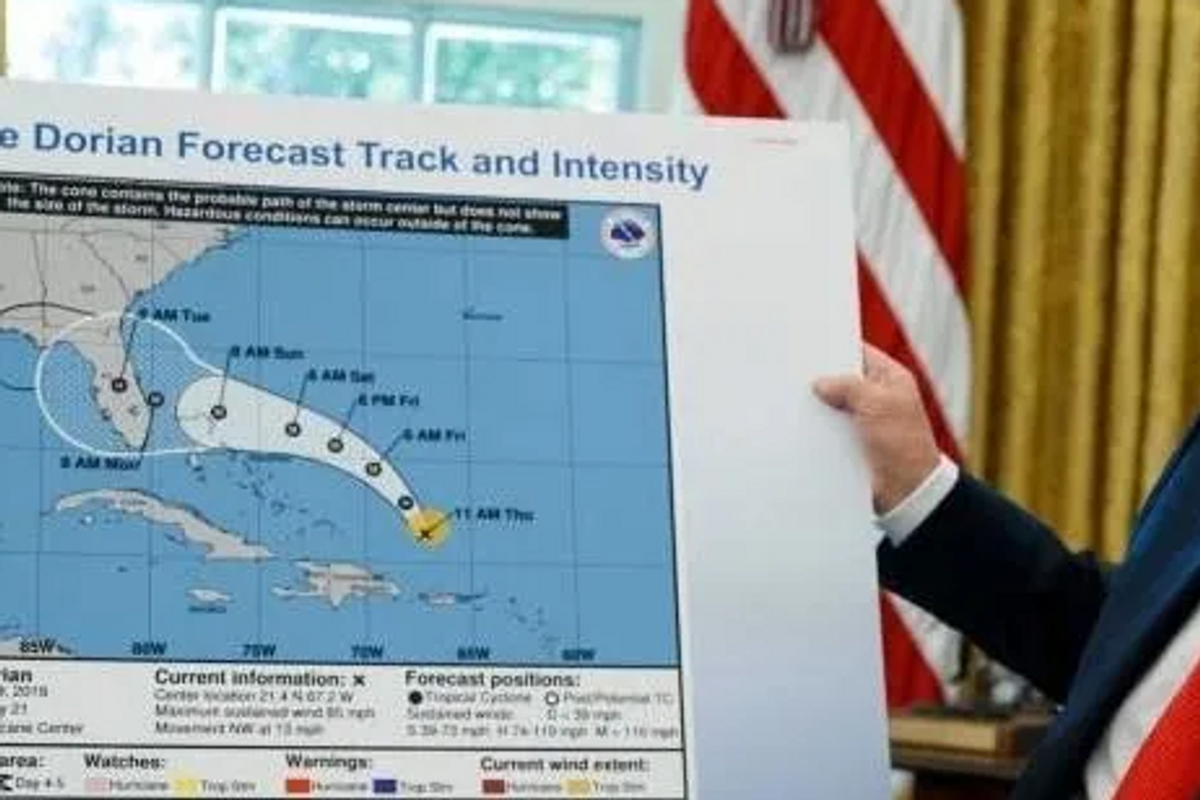 Trump's 'hurricane warning' to Alabama was so wrong it may have literally broken the law