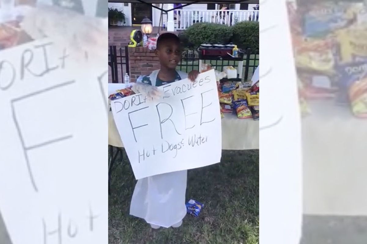 Instead of going to Disney World, a 6-year-old used his money to help Hurricane Dorian evacuees