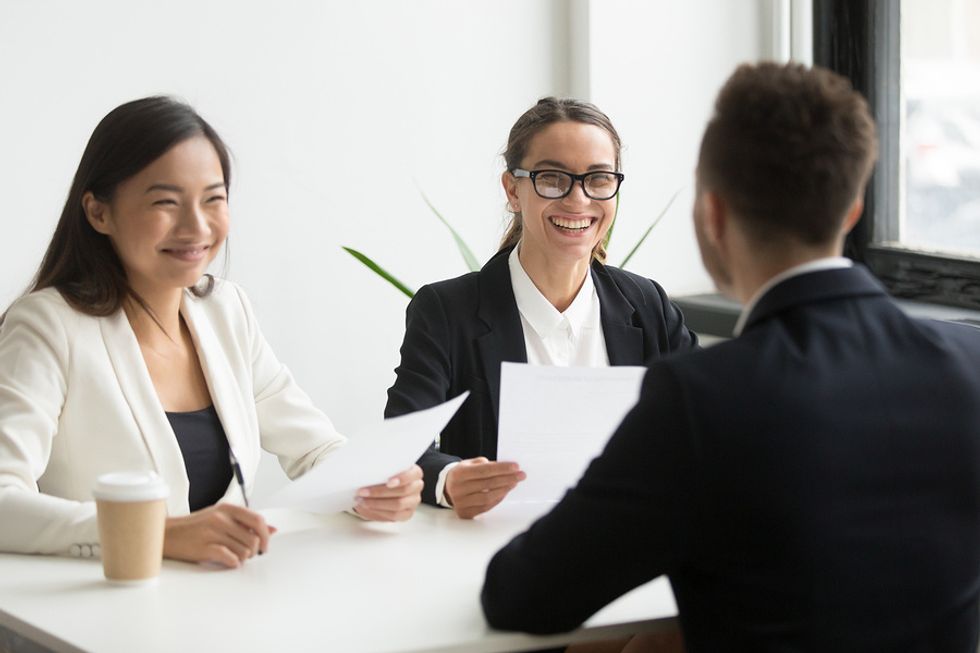 Job seeker conveys they are a good fit for the position