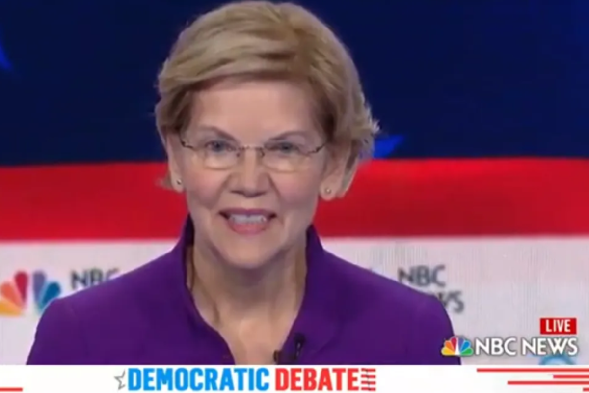 Trump Idiots Only Had One Elizabeth Warren Attack, And They Blew Their Wad Early :(