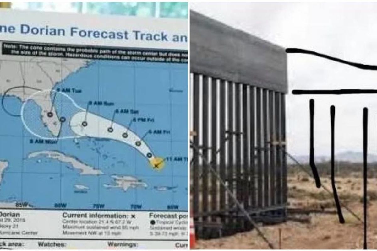 21 of the funniest responses to Trump’s Sharpie-marked hurricane-warning map