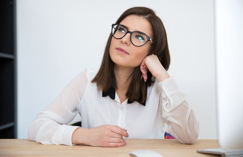 Professional woman planning to leave job in changing job market