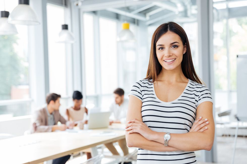 Professional woman building her personal brand