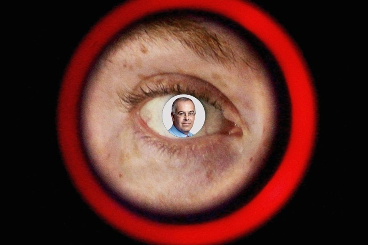 David Brooks Stands Athwart History Yelling 'BOTH SIDES!'