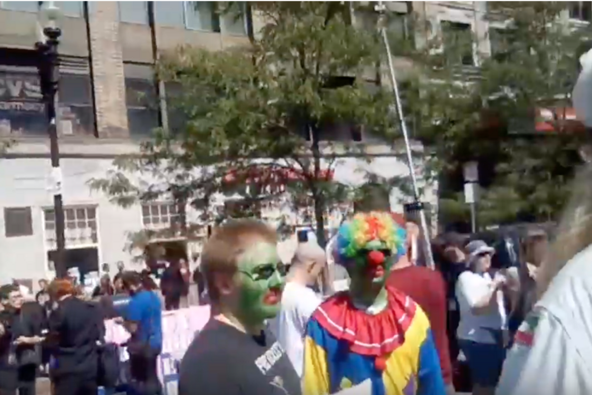 Boston Judge Goes Wilding On Defense Lawyer, 'Straight Pride Parade' Counterprotesters