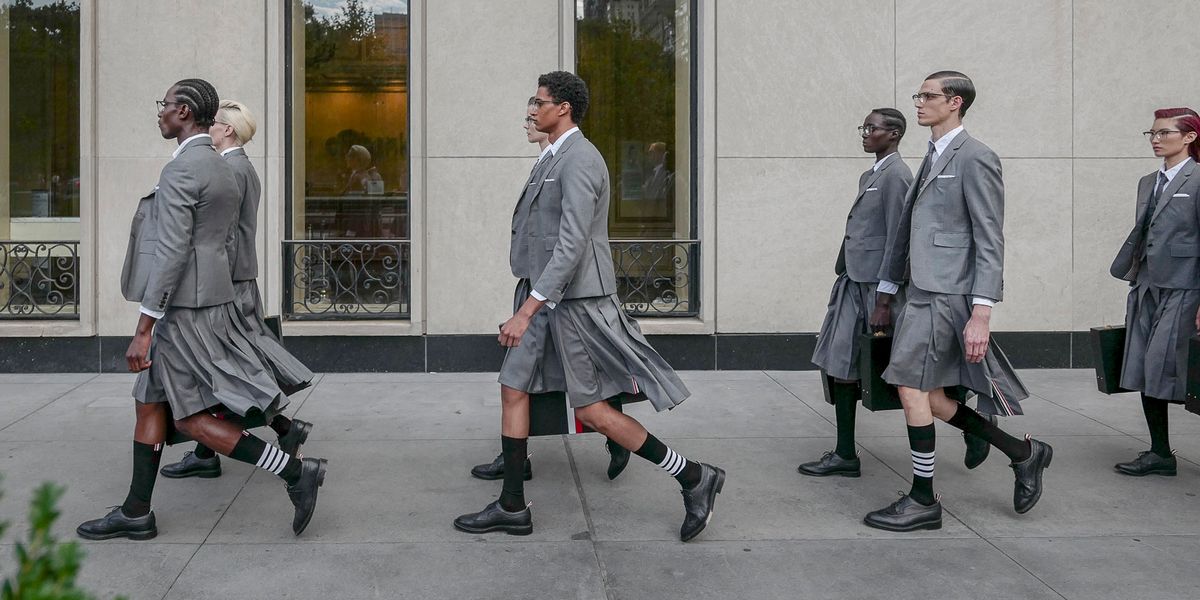 Thom Browne Blessedly Sort of Returned to NYFW