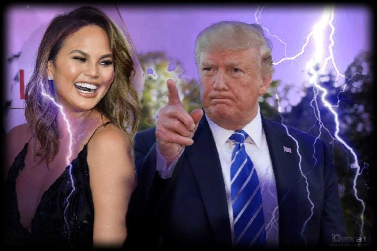 donald trump chrissy teigen feud